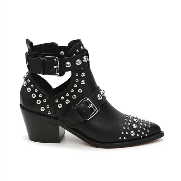 Kurt Geiger studded ankle boots - Picture 6 of 7